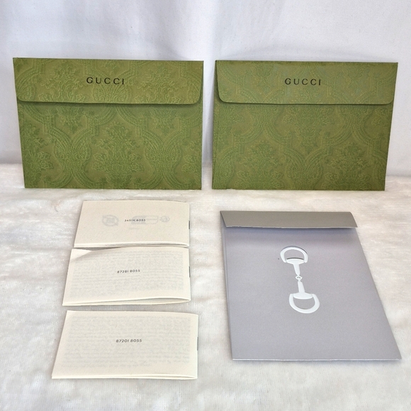 Gucci Cream Tote with Green Gift Box - Picture 7 of 17